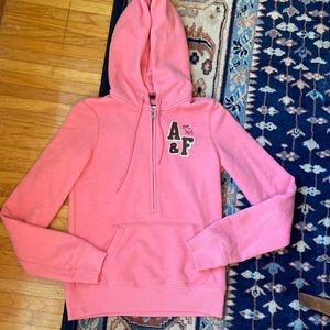 “Vintage” Abercrombie quarter zip hoodie